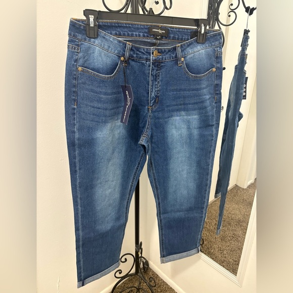 Measure & made . Women's Slim Fit Denim Jeans - Picture 1 of 8